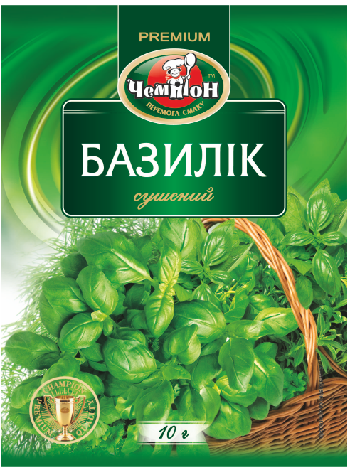Champion Dried Basil, 10 g