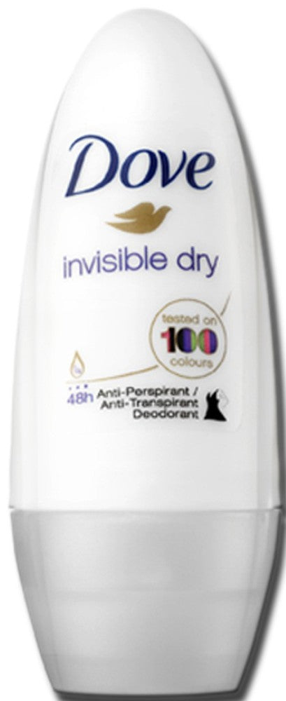 Dove Invisible Women's Roll-On Antiperspirant, 50 mL