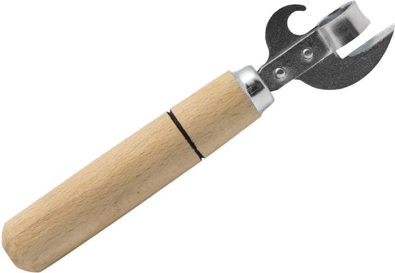 Bottle Opener with Light Wood Handle