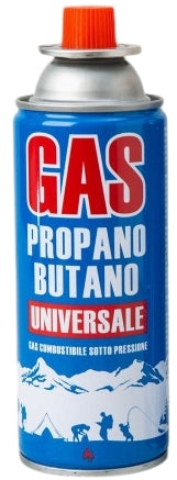 Propano Butano Universal Gas Cartridge, 400 mL
