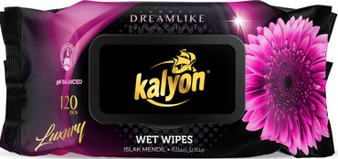 Hugva Luxury Dream Like Wet Wipes with Lid, 120 pcs - Image 2