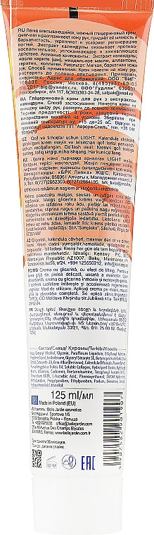 Belle Jardin Hand Cream Glycerin Hand & Nail Cream with Calendula Extract, 125 mL - Image 2