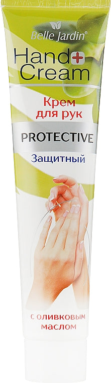 Belle Jardin Hand Cream Protective Hand & Nail Cream with Olive Oil & Vitamins A, E & C, 125 mL