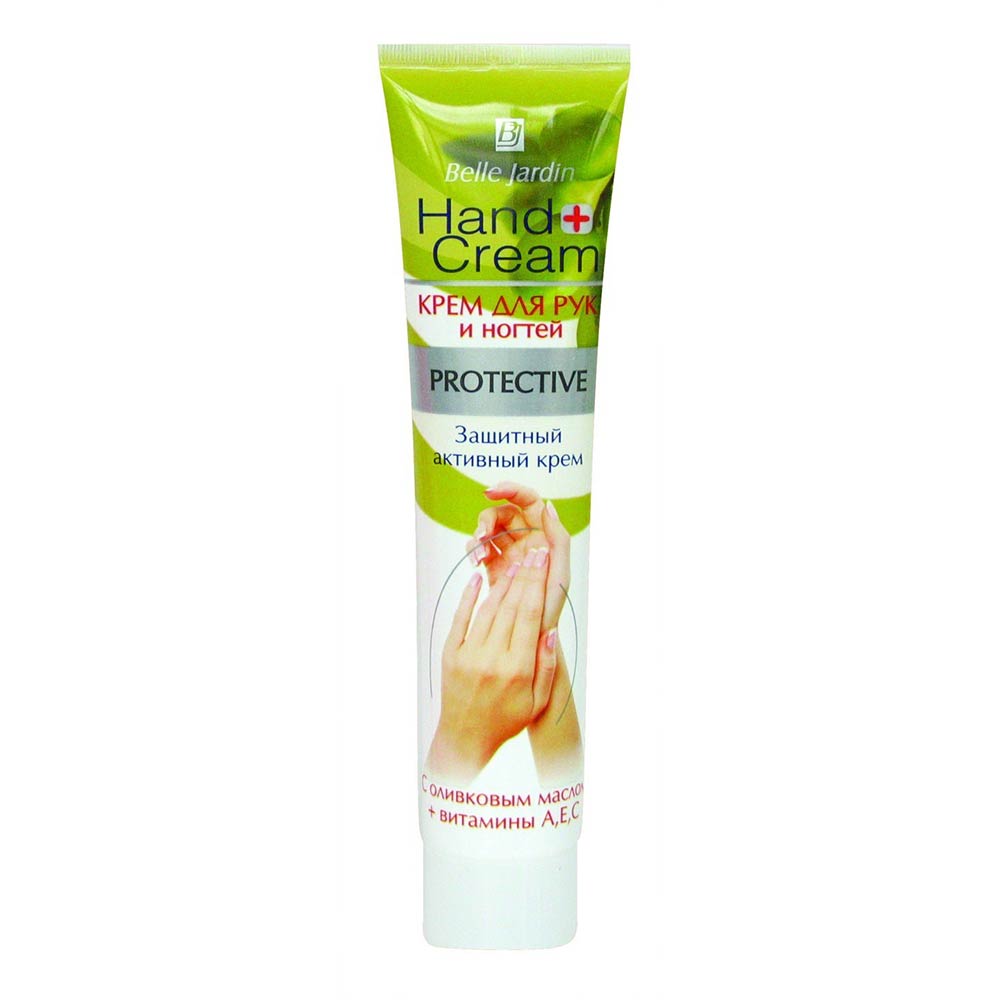 Belle Jardin Hand Cream Protective Hand & Nail Cream with Olive Oil & Vitamins A, E & C, 125 mL - Image 3