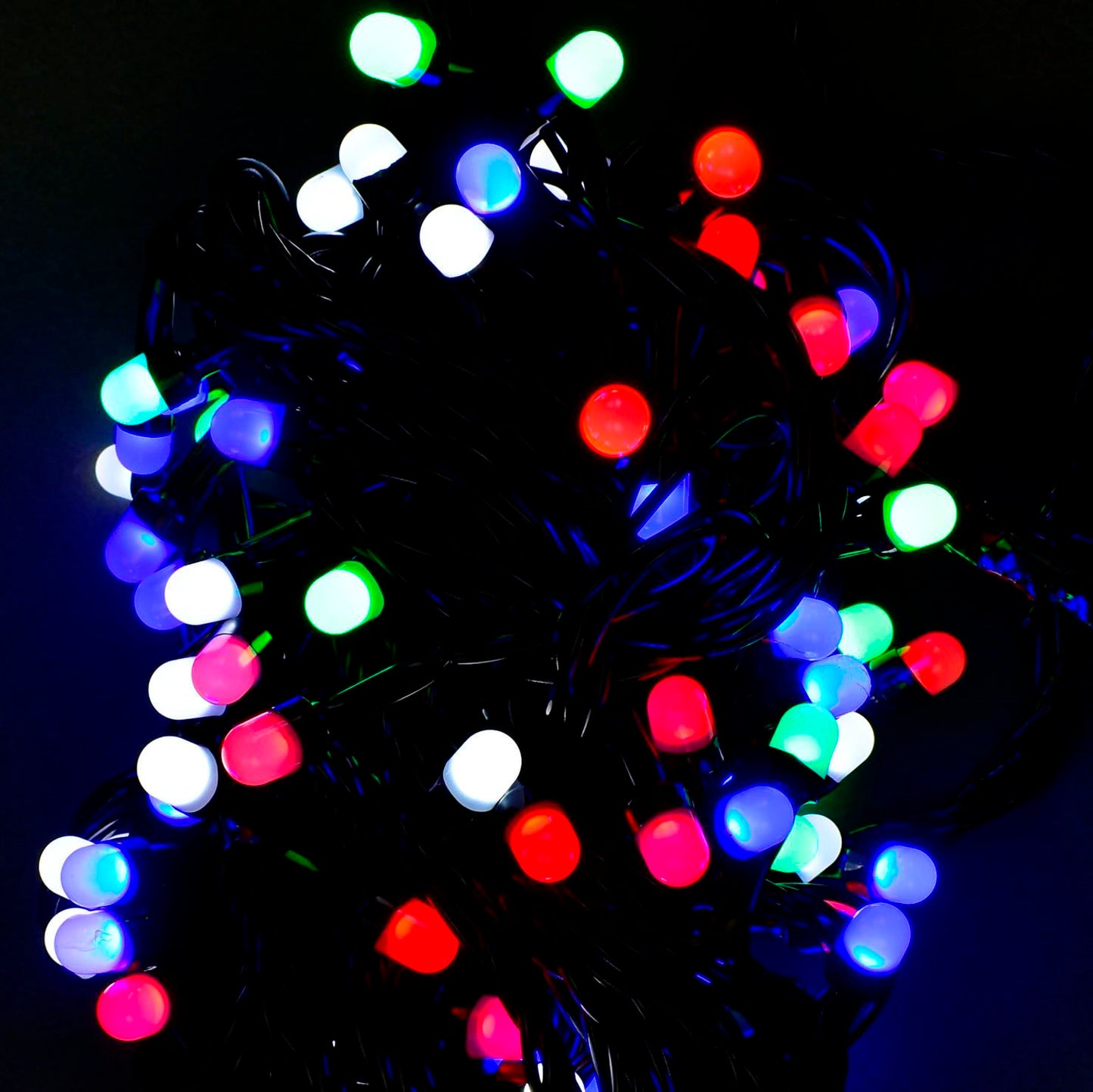 C 31316 Multicolor LED String Lights, 10 m, 100 Lights