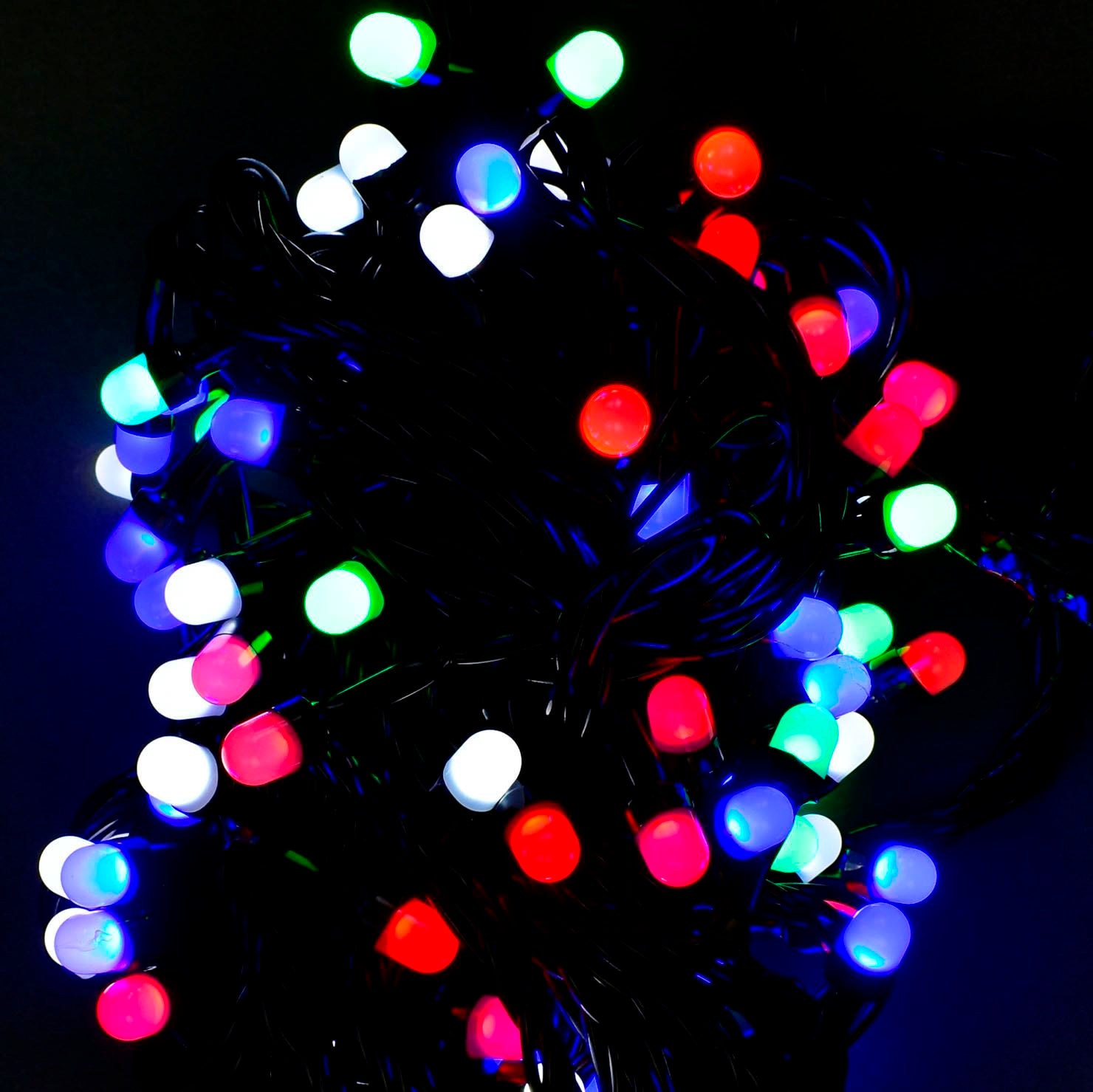 C 31316 Multicolor LED String Lights, 10 m, 100 Lights