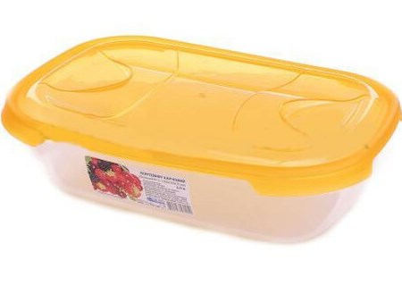 Al-Plastik No. 3 Oval Food Container, 2 L