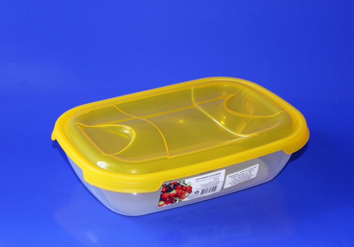 Al-Plastik No. 3 Oval Food Container, 2 L - Image 2