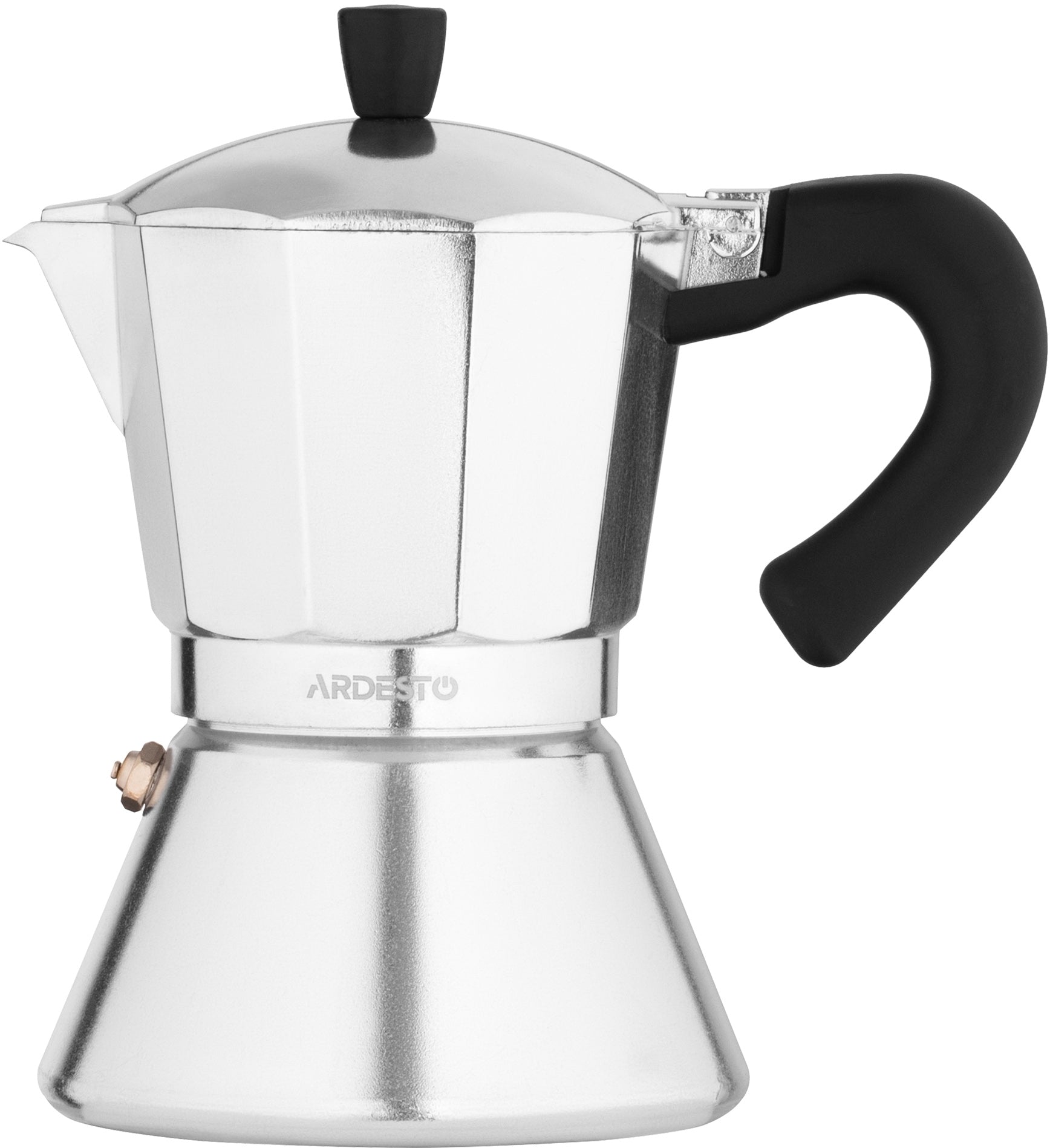 Ardesto Gemini Piemonte AR0809AI Moka Pot, 9 Cups, 450 mL