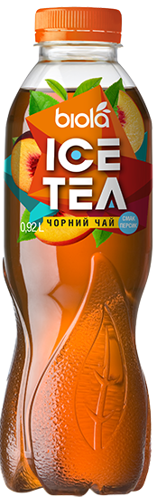 Biola Peach Iced Black Tea, 920 mL