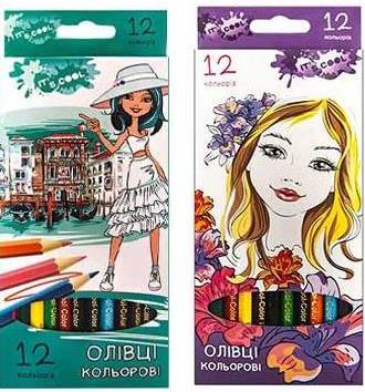 Marco 215/12 It's Cool Girls' Colored Pencil Set, 12 Colors