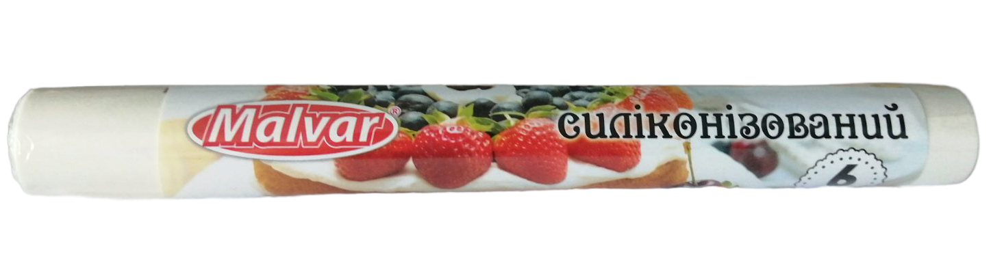 Malvar Silicone-Coated Parchment Paper, 6 m