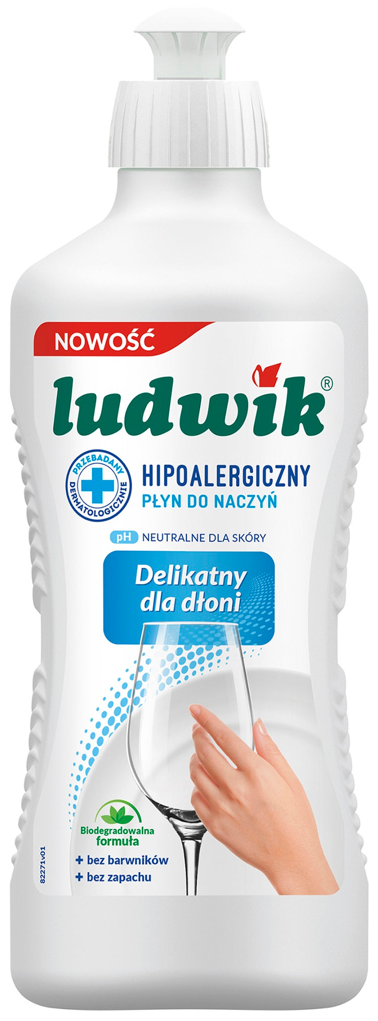 Ludwik Hypoallergenic Dishwashing Liquid, 450 g