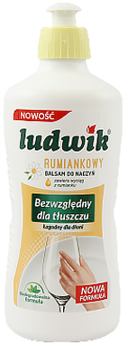 Ludwik Chamomile Dishwashing Liquid, 900 mL