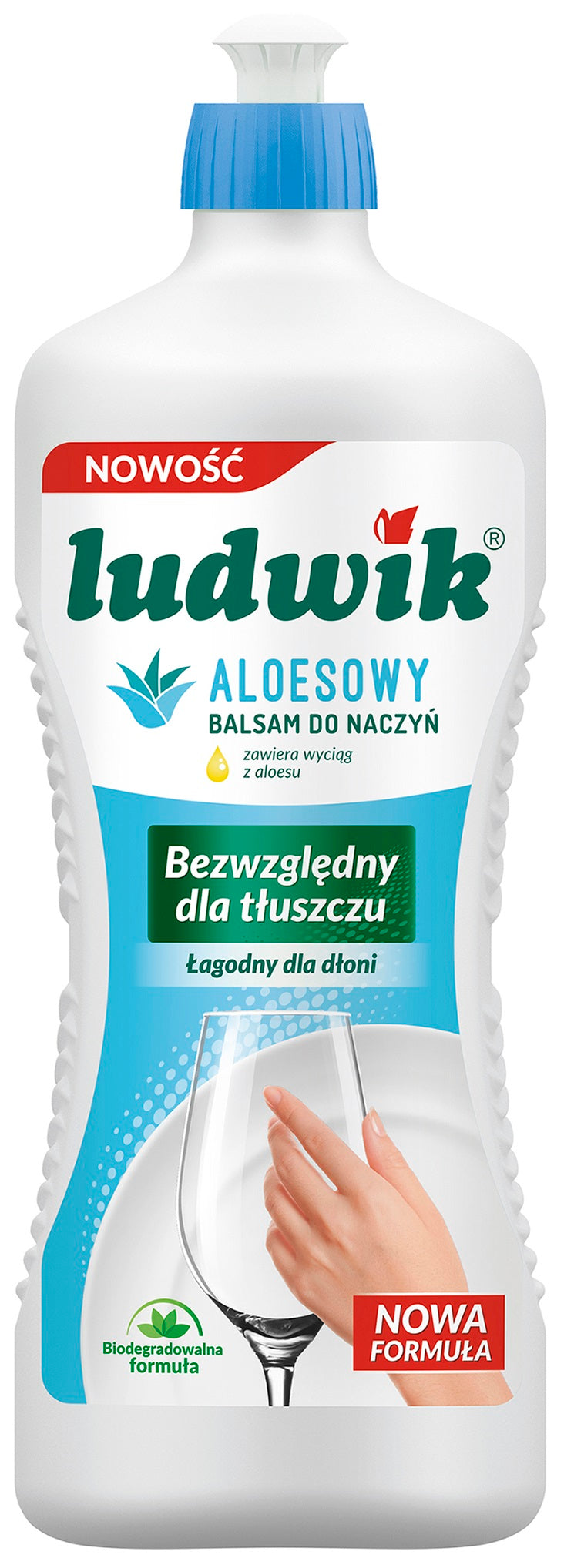 Ludwik Aloe Dishwashing Liquid, 900 mL