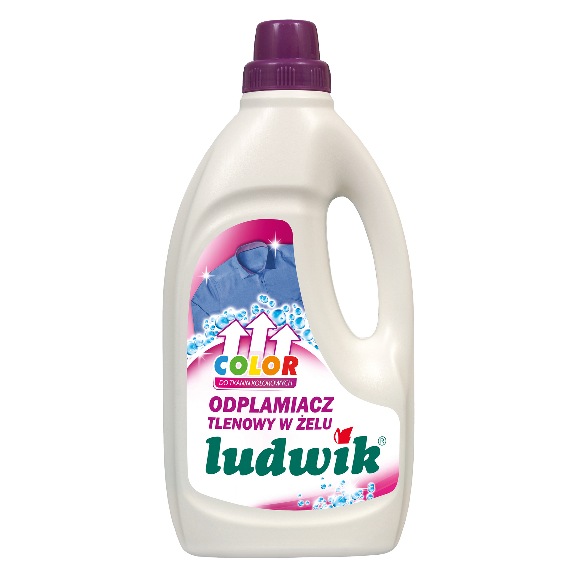 Ludwik Stain Remover for Colored Fabrics, 1 L