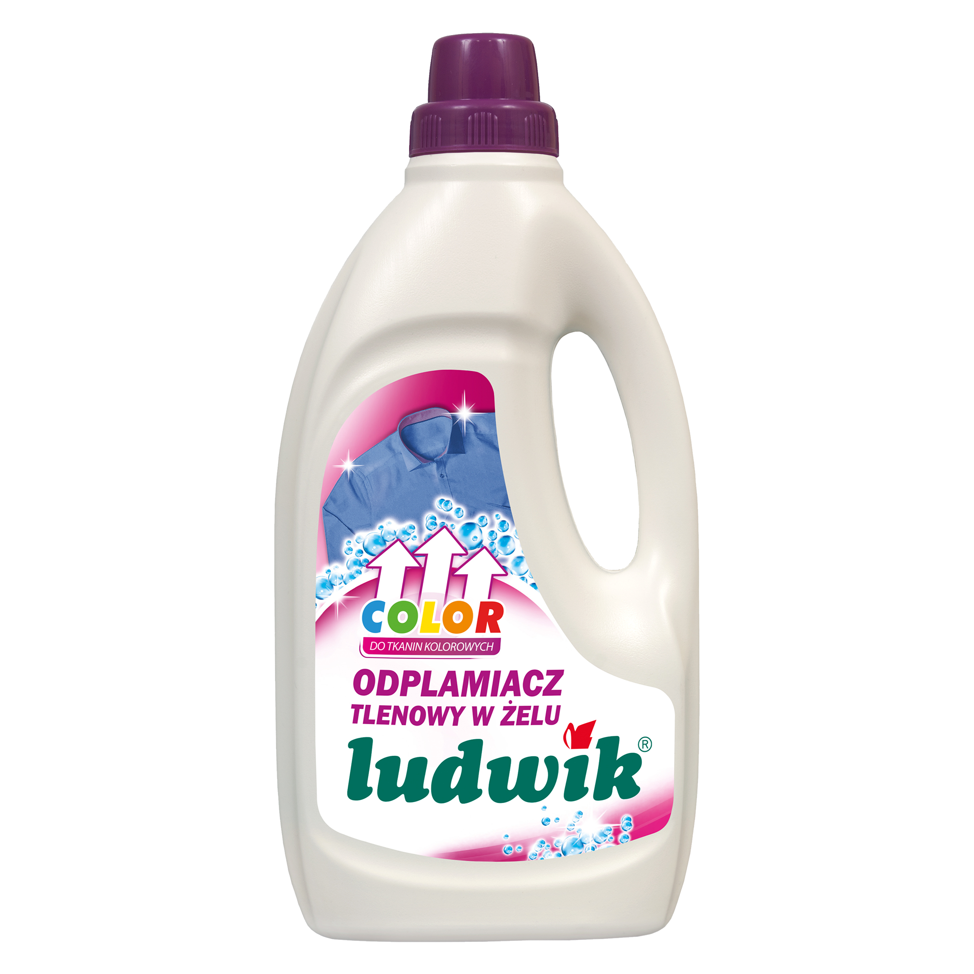 Ludwik Stain Remover for Colored Fabrics, 1 L
