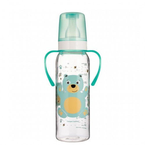 Canpol Babies 11/845 BPA-Free Tritan Baby Bottle with Handles, 250 mL - Image 2