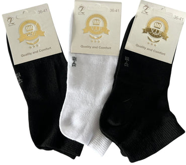 L V.I.P. Women's Short Socks, Size 36-41 - Image 2