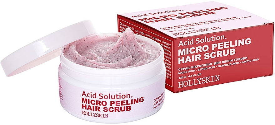 Hollyskin Acid Solution Scalp Micro-Peeling Scrub, 130 g