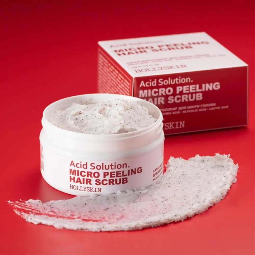 Hollyskin Acid Solution Scalp Micro-Peeling Scrub, 130 g - Image 2