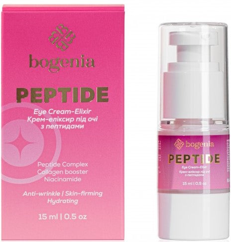 Bogenia Peptide Eye Cream Elixir with Peptides, 15 mL