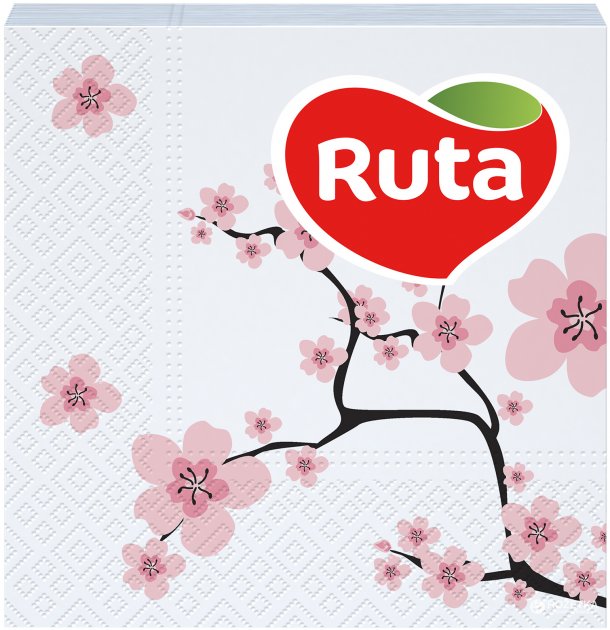 Ruta Double Luxe Sakura Table Napkins, 40 sheets