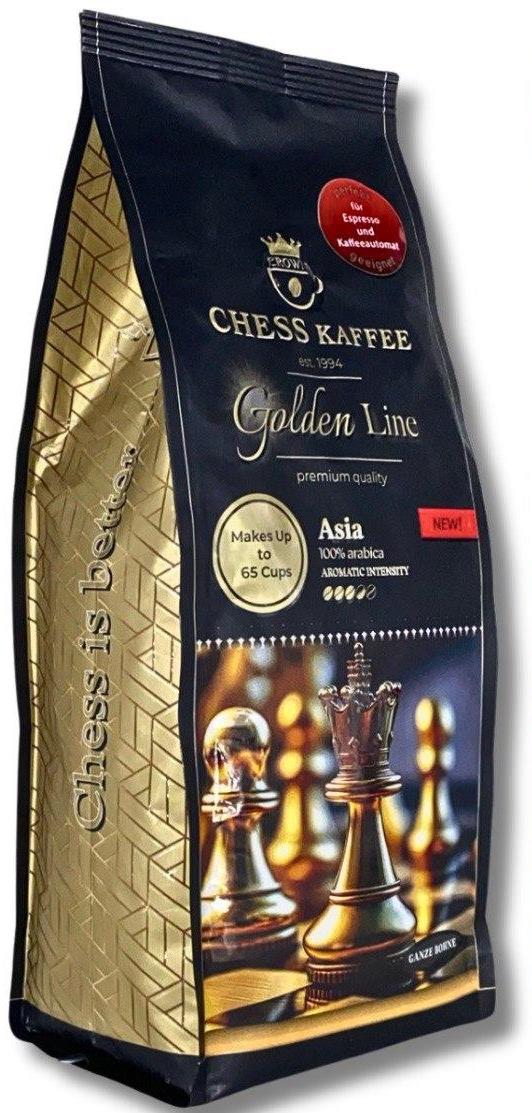 Chess Kaffee Asia Golden Line Coffee Beans, 500 g