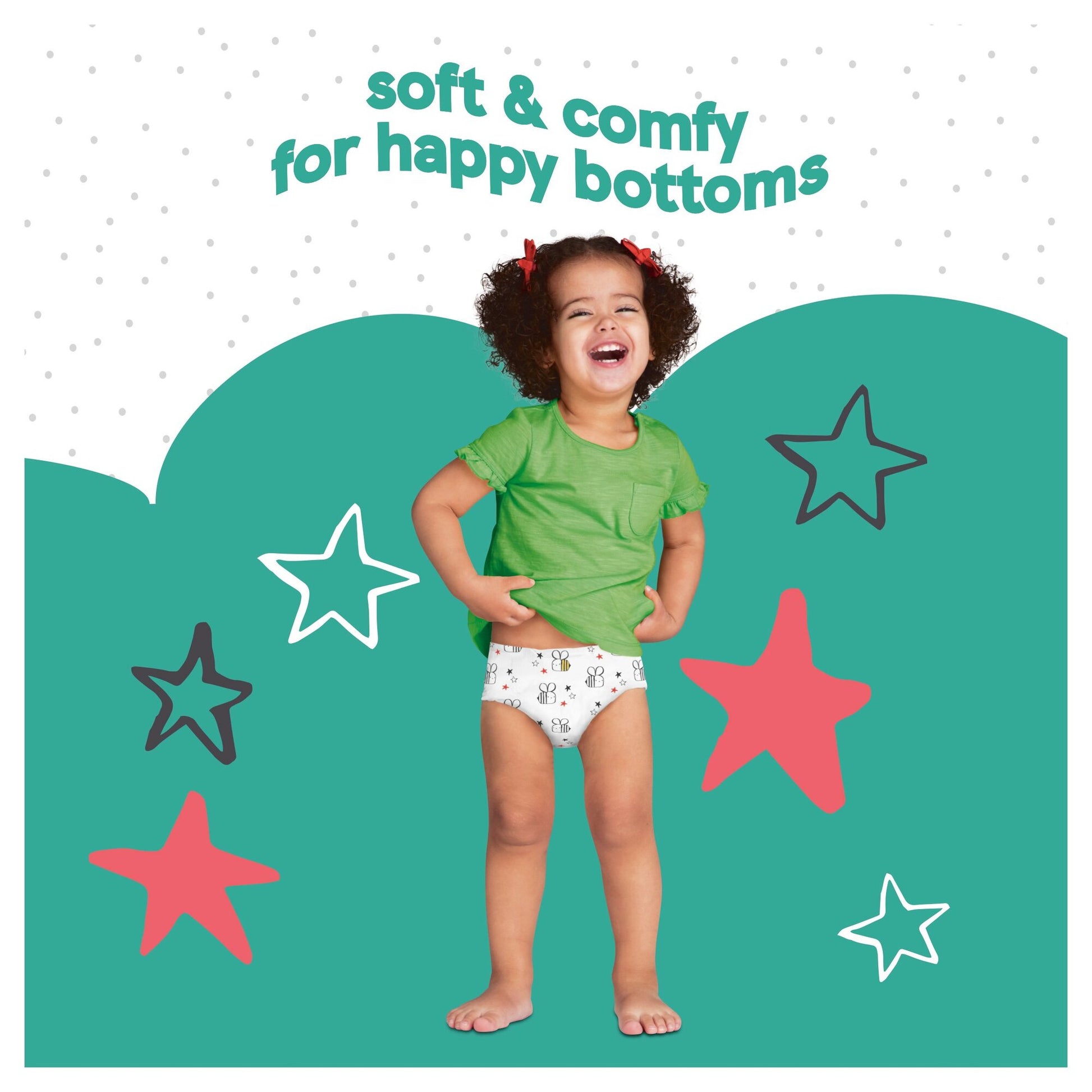 Fred & Flo Easy Fit 6 Baby Pull-Up Diaper Pants, 34 pcs, 16+ kg - Image 4