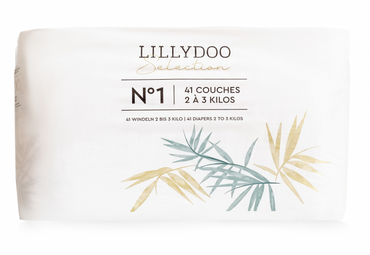 Lillydoo Selection 1 Baby Diapers, 41 pcs, 2-3 kg - Image 2