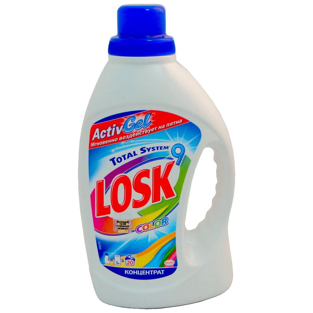 Losk Color Liquid Laundry Detergent, 1.460 L
