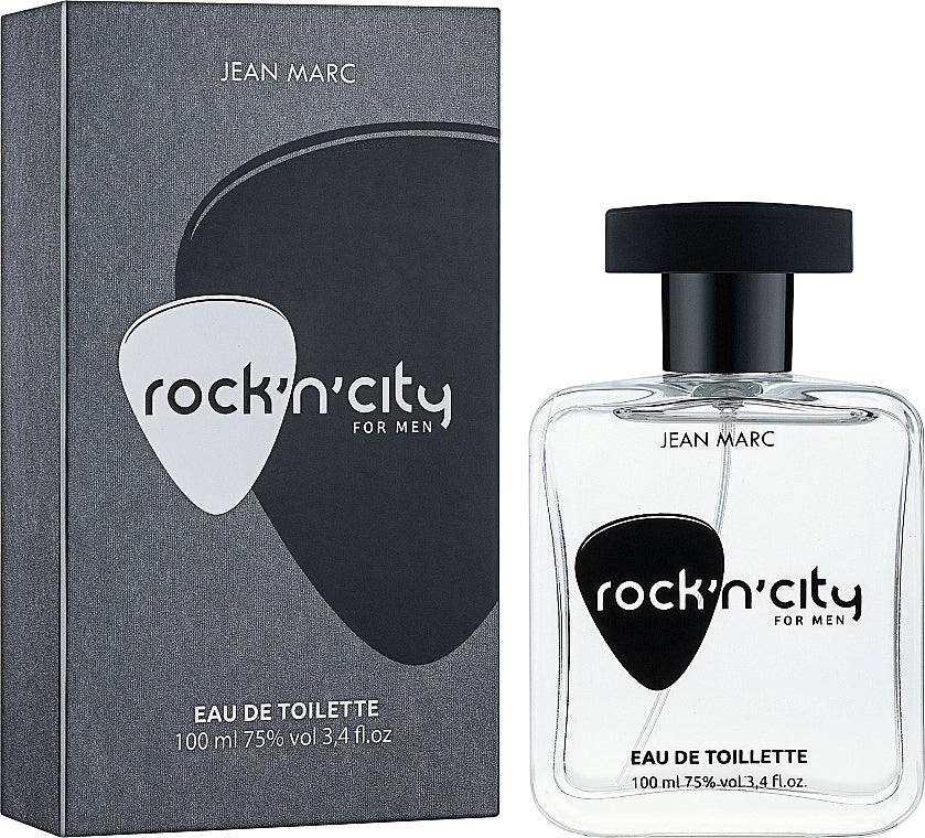 Jean Marc Rock'N'City Men's Eau de Toilette, 100 mL