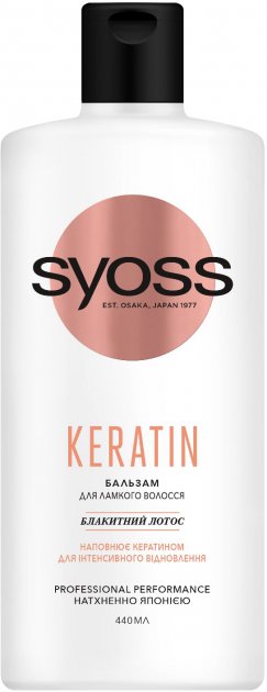 Syoss Keratin Hair Balm, 440 mL