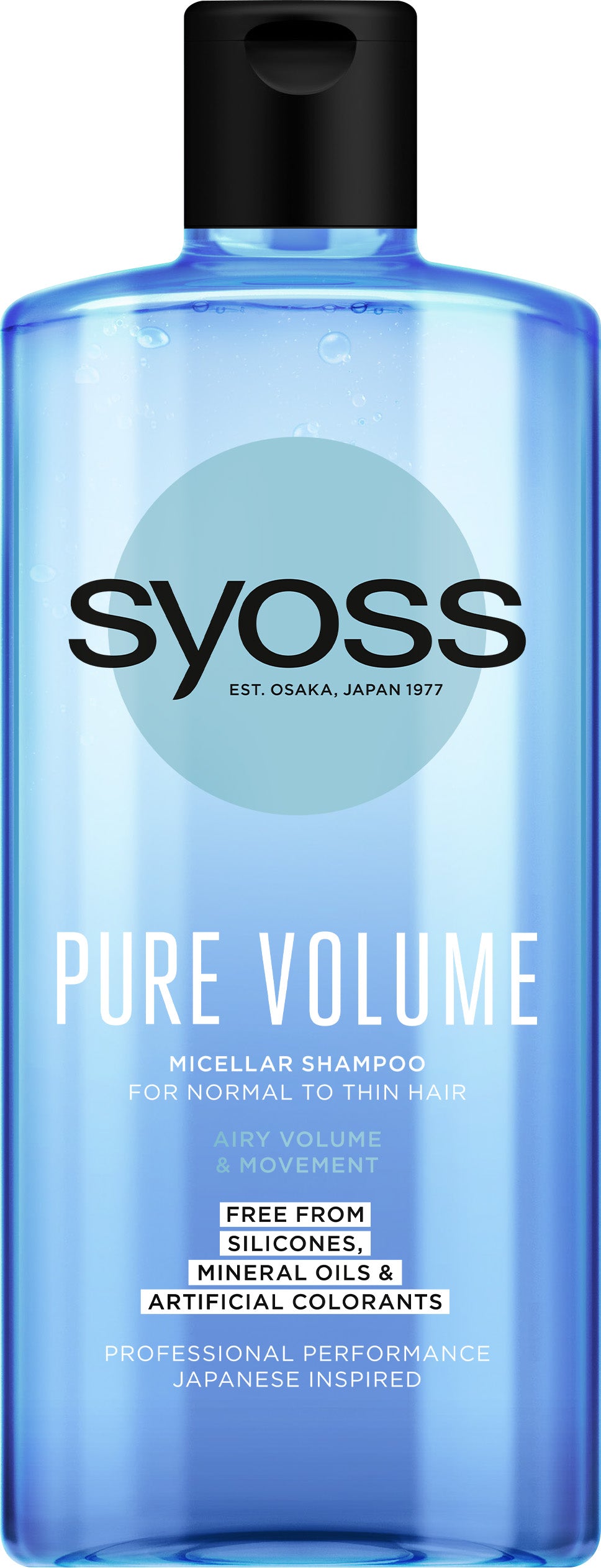 Syoss Pure Volume Micellar Shampoo, 440 mL