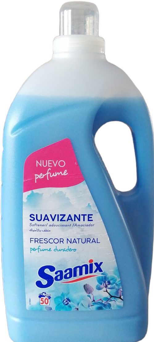 Saamix Natural Freshness Fabric Softener, 4 L