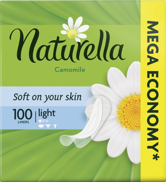 Naturella Camomile Light Multiform Panty Liners, 100 pcs