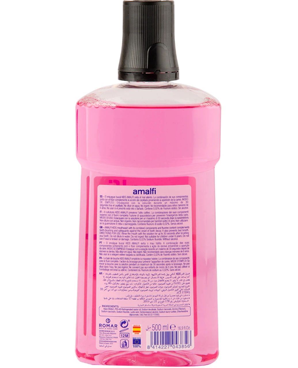 Amalfi Kids Mouthwash, 500 mL - Image 2