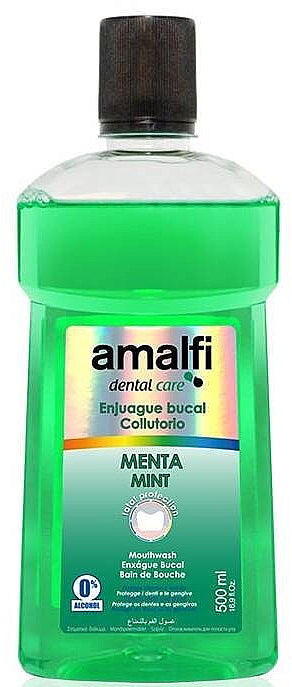 Amalfi Menta Mint Mouthwash, 500 mL