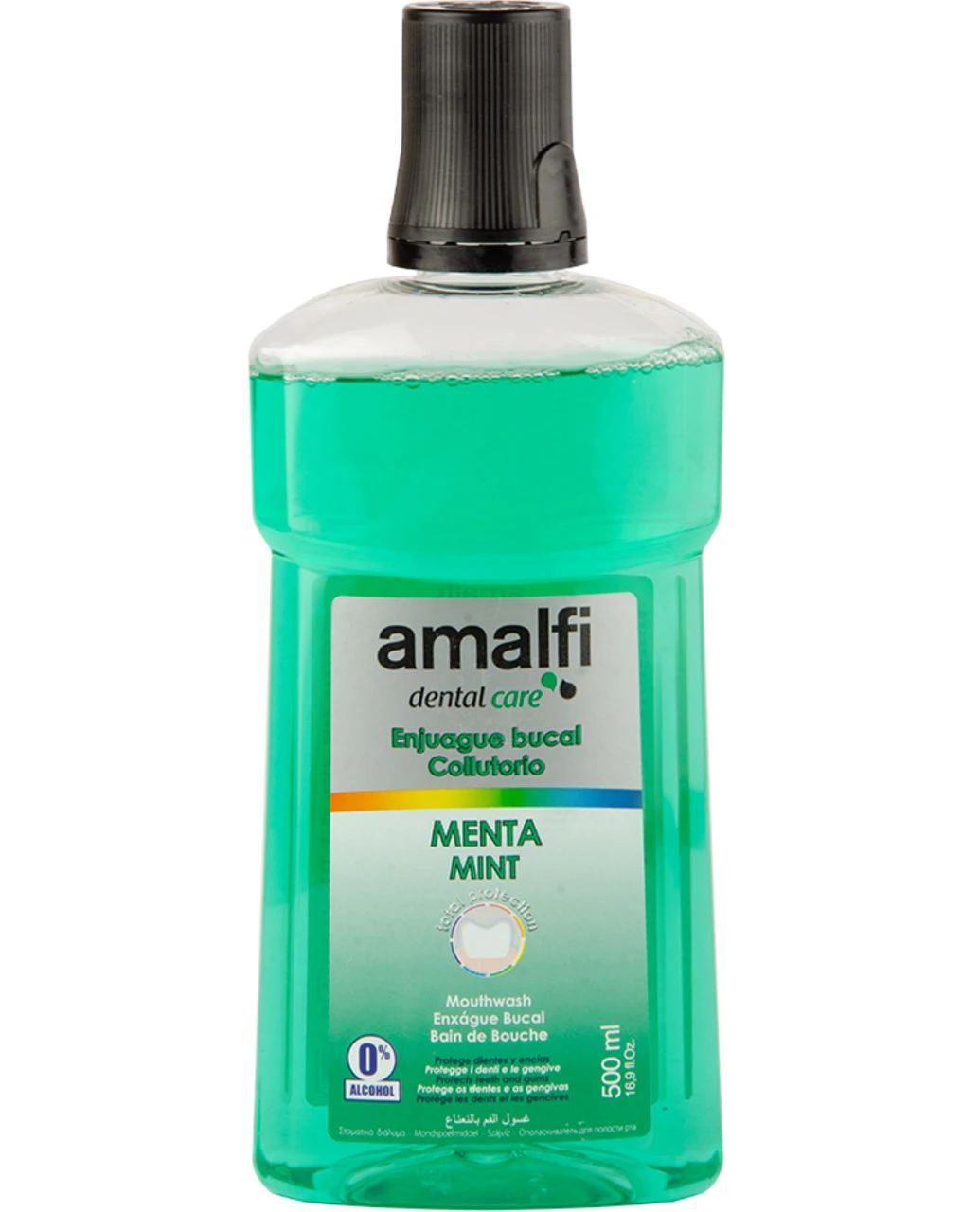 Amalfi Menta Mint Mouthwash, 500 mL - Image 3