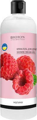 Bioton Cosmetics Raspberry Shower Cream Gel, 1 L