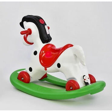 Pilsan 07-520 2-in-1 Musical Horse Rocker & Ride-On - Image 2