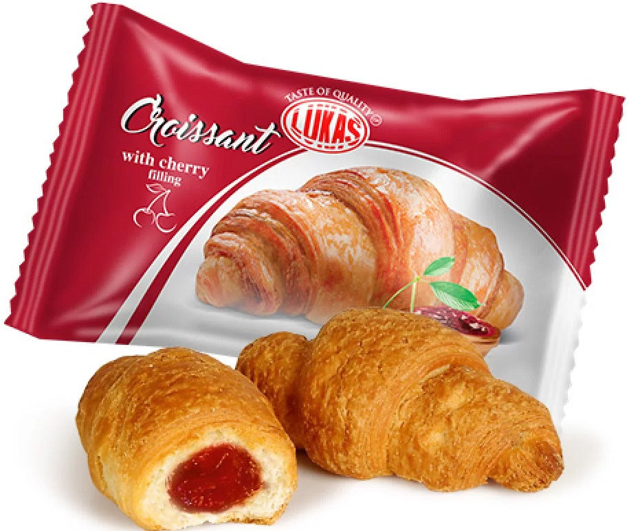Lukas Cherry-Filled Croissant, 45 g