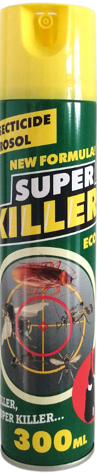 Super Killer Eco Flying & Crawling Insect Killer, 300 mL