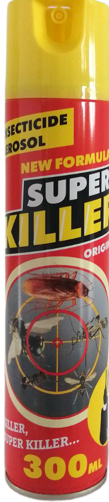 Super Killer Original Flying & Crawling Insect Killer, 300 mL