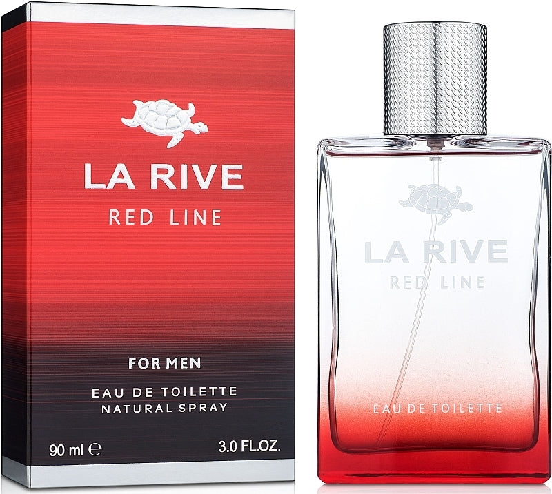 La Rive Red Line Men's Eau de Toilette, 90 mL