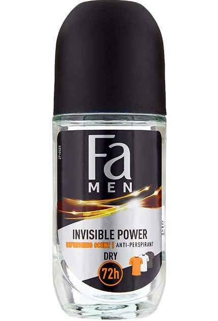 Fa Invisible Power Men's Roll-On Deodorant, 50 mL