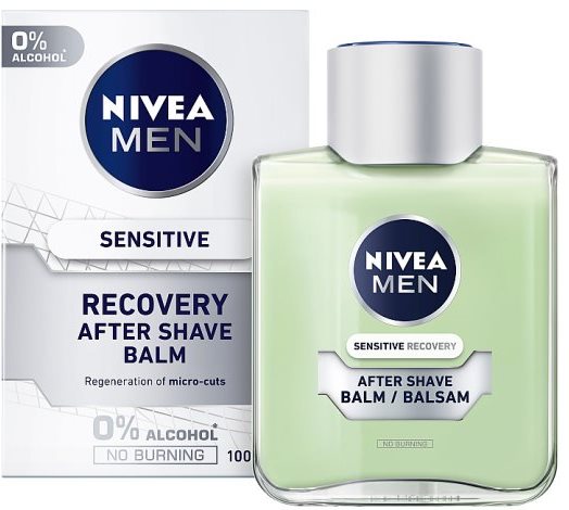 Nivea Men Sensitive Recovery Aftershave Balm, 100 mL