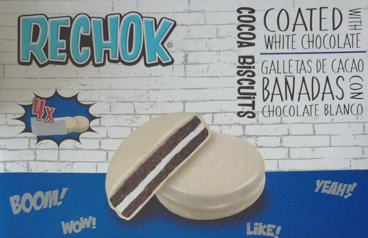 Rechok Cocoa Cookies with White Chocolate, 150 g - Image 2