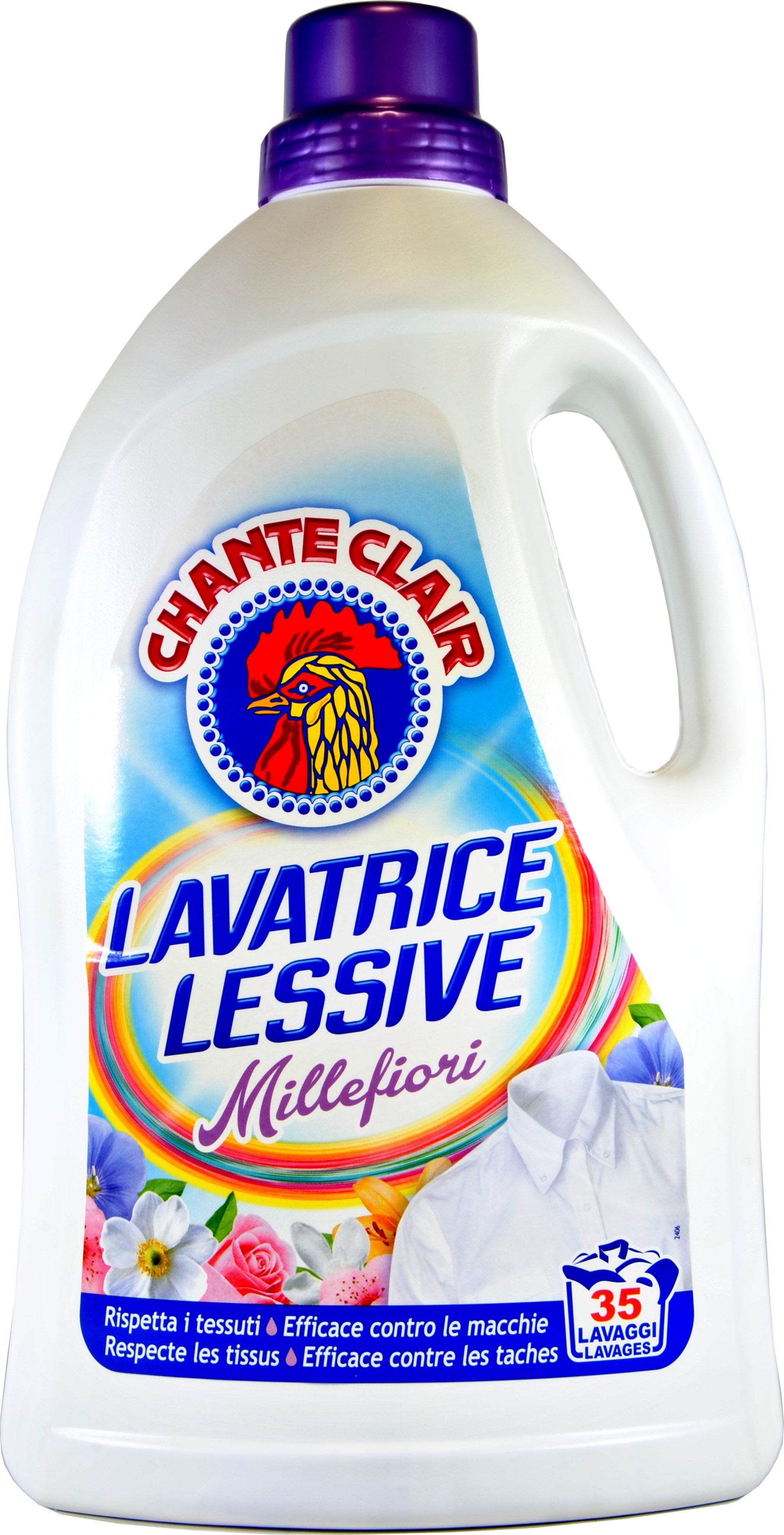 Chante Clair Millefiori Laundry Detergent Gel, 35 Loads, 2.47 L