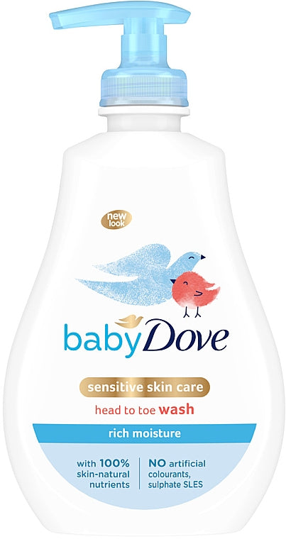 Dove Baby Intensive Moisture Kids Shower Gel, 400 mL